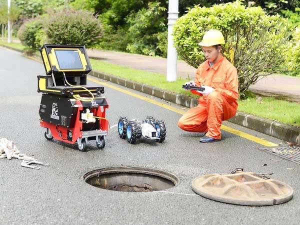青山管道机器人检测
